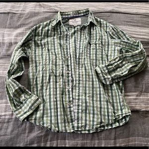 Plaid Button Down Shirt